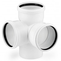 Rehau Крестовина двухплоскостная Raupiano plus 110/110/110/87° Rehau Крестовина двухплоскостная Raupiano plus 110/110/110/87°