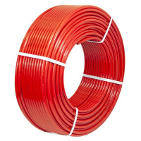 Varmega Труба из сшитого полиэтилена PE-RT ⌀16*2,0 бухта 200 м красная Varmega Труба из сшитого полиэтилена PE-RT ⌀16*2,0 бухта 200 м красная