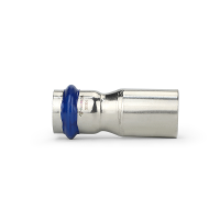 Varmega Муфта-вставка однораструбная, переходная из нержавеющей стали Inox Press 18a*15 Varmega Муфта-вставка однораструбная, переходная из нержавеющей стали Inox Press 18a*15