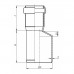 Оstendorf Редукция (переход эксцентрический) KG2000R DN 125/110