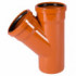 Ostendorf Тройник KGEA DN 160/125/45° Ostendorf Тройник KGEA DN 160/125/45°
